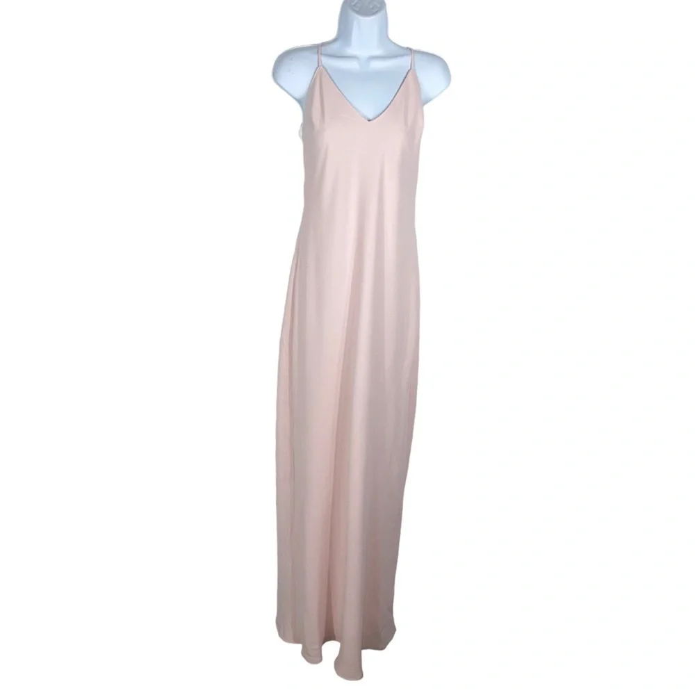 Amanda Uprichard X Revolve Lolita Gown in Blush‎ large